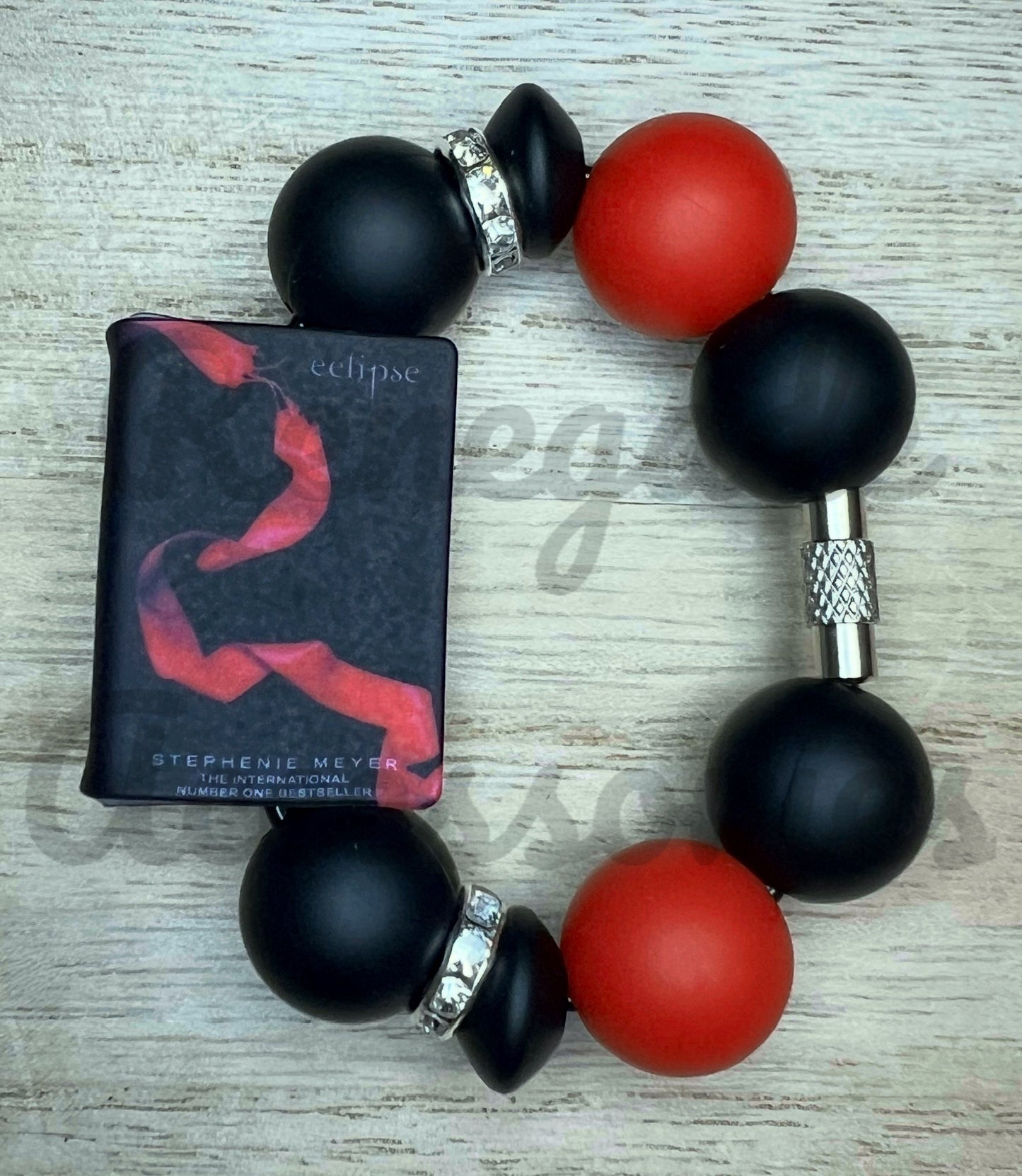 Silicone Charm - Twilight Book - Eclipse