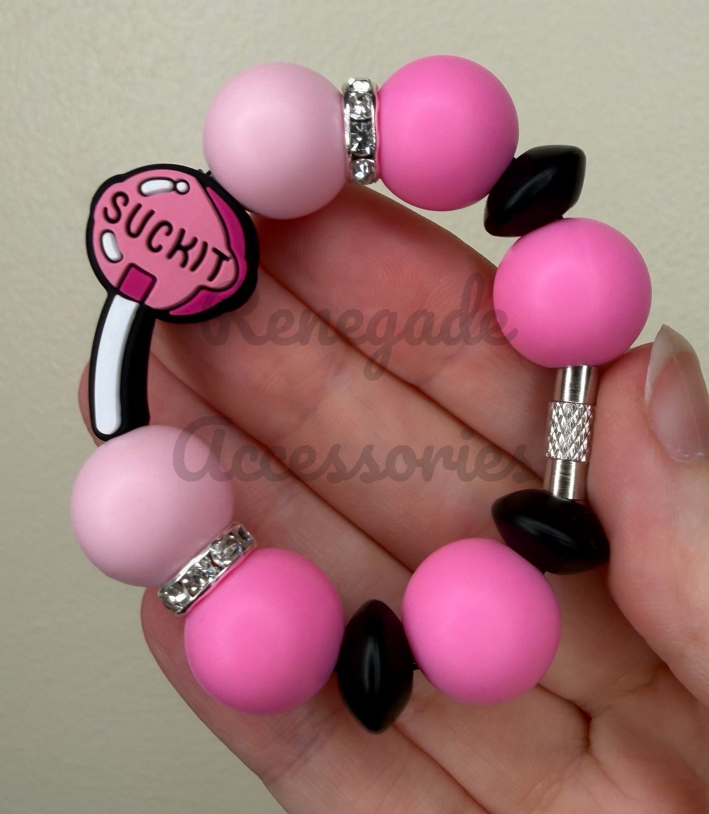 Silicone Charm - Suck It
