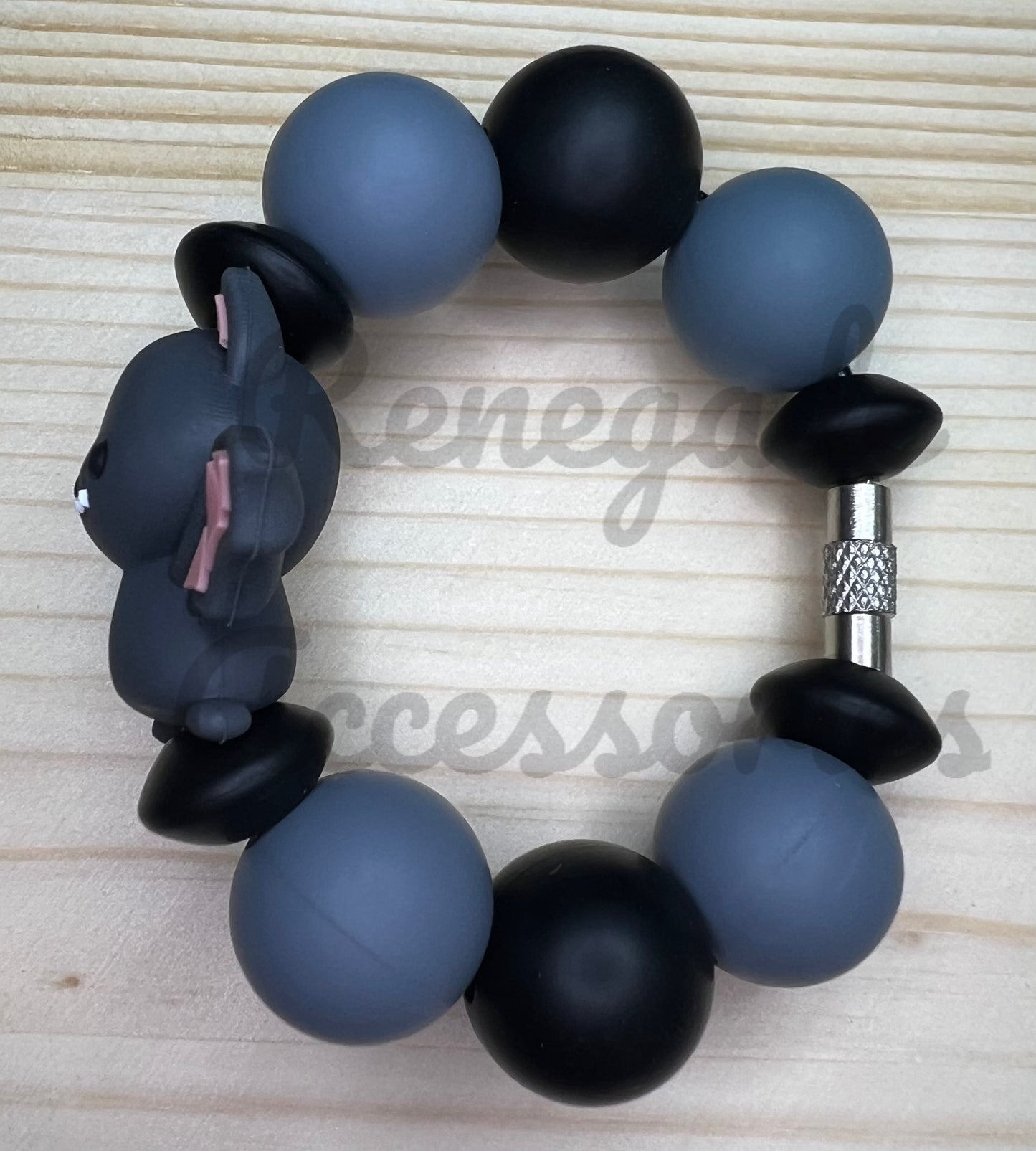 Silicone Charm - Bat