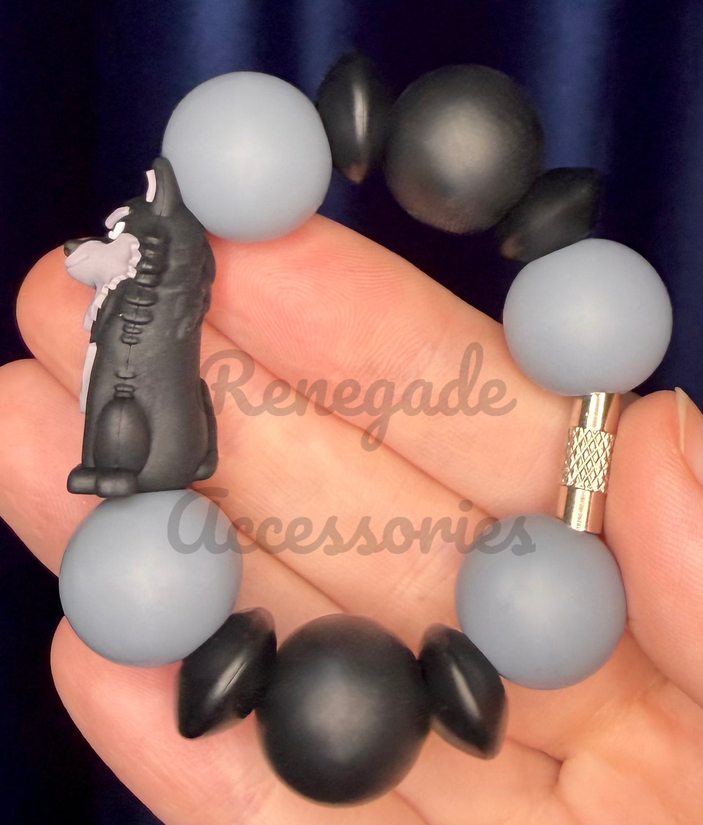 Silicone Charm - Wolf
