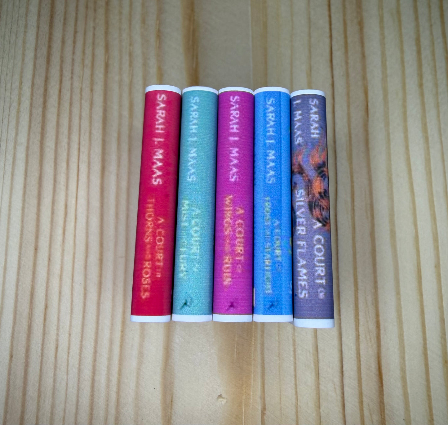 3D Printed Book Bundle - ACOTAR Set Of 5