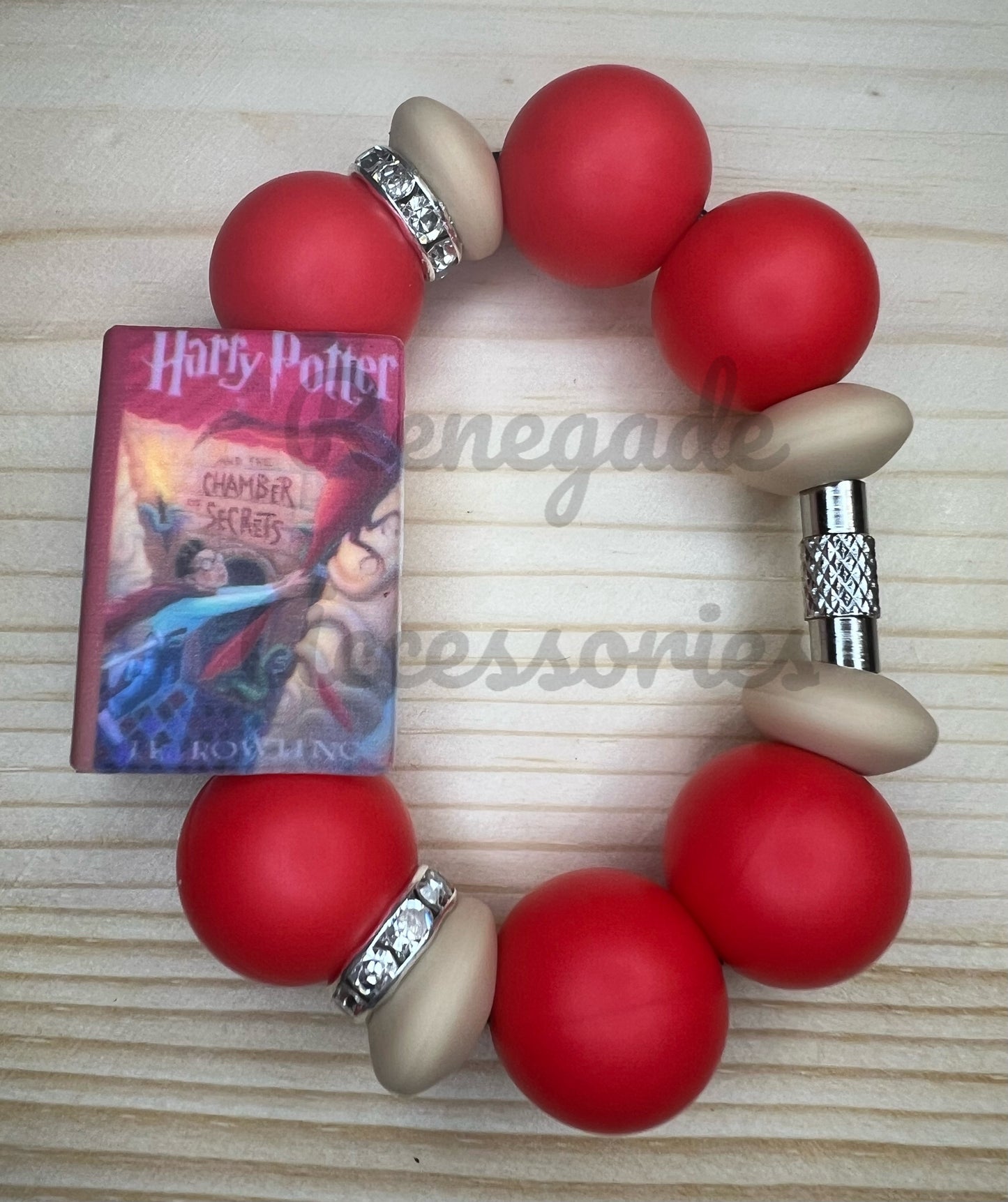 Silicone Charm - HP Book Chamber