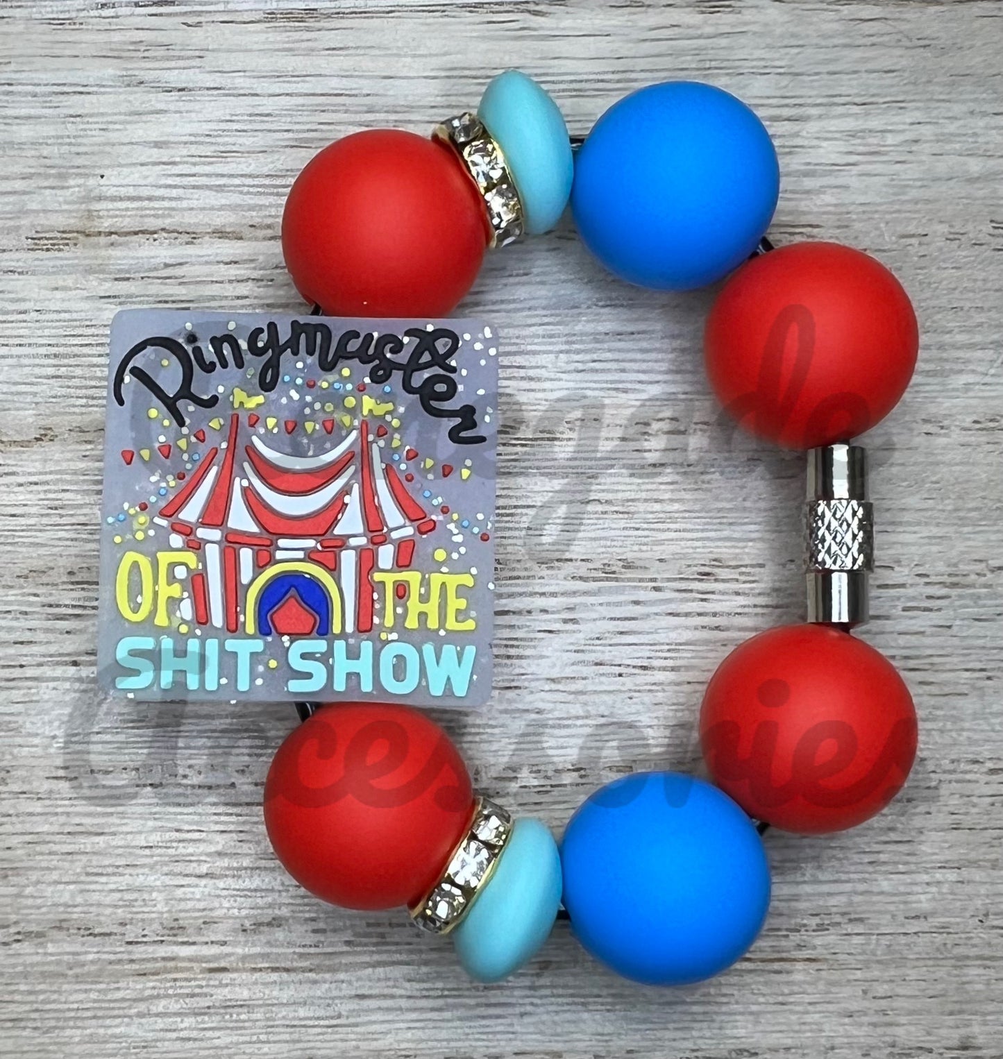 Silicone Charm - Ringmaster - Circus