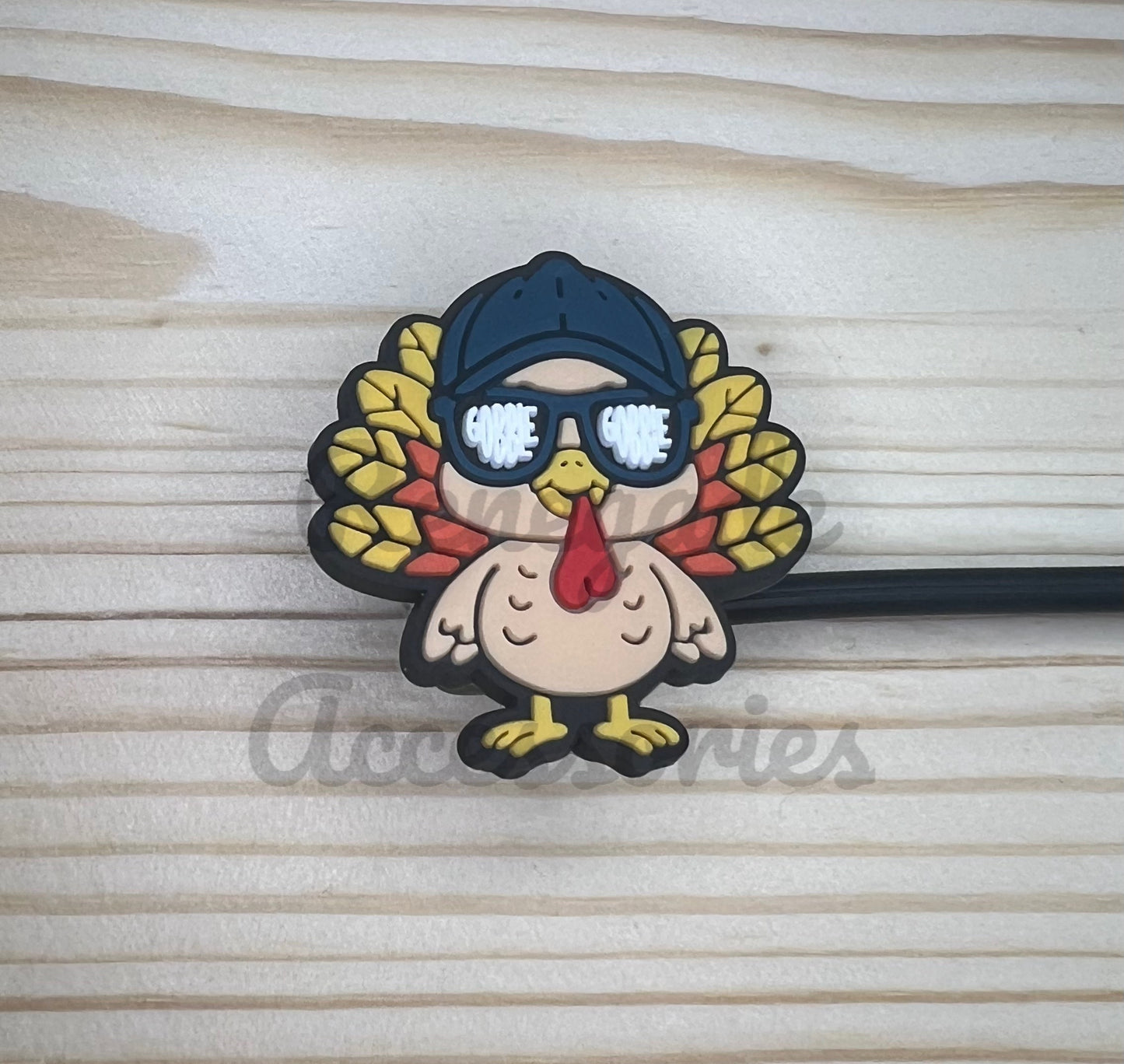 Straw Topper - Blue Hat Turkey