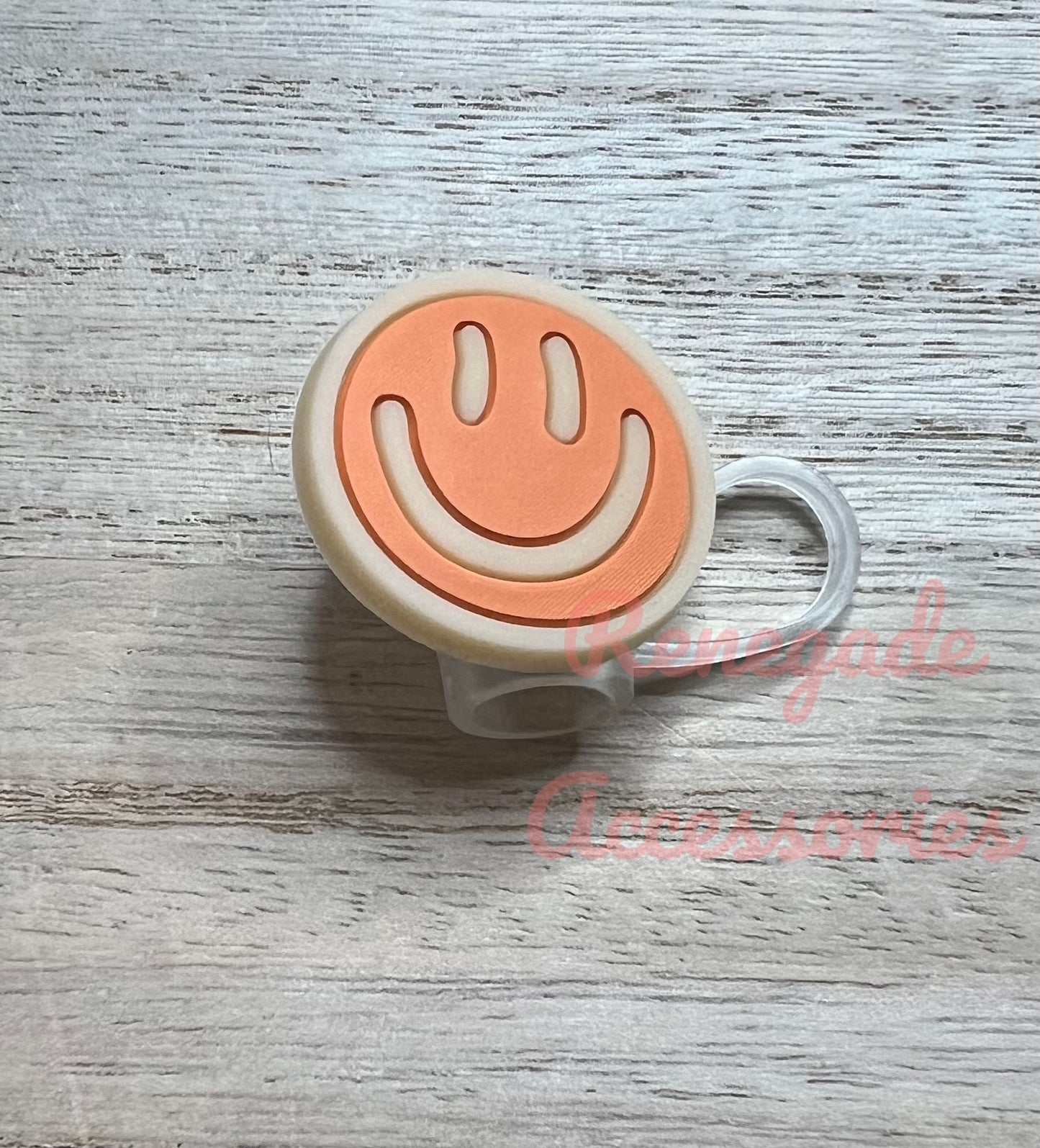 Straw Topper - Smiley Face