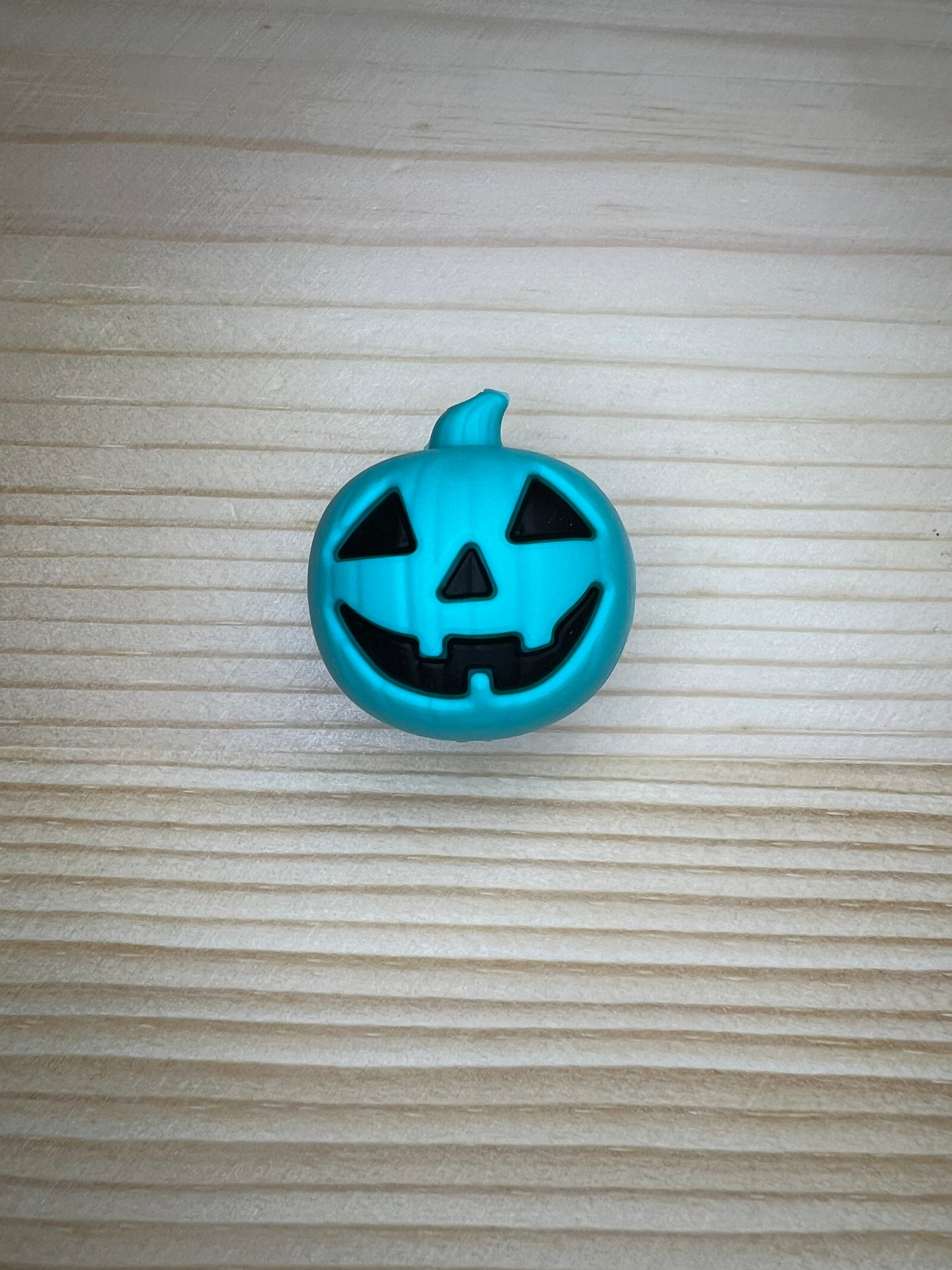 Focal Bead - Turquoise Pumpkin