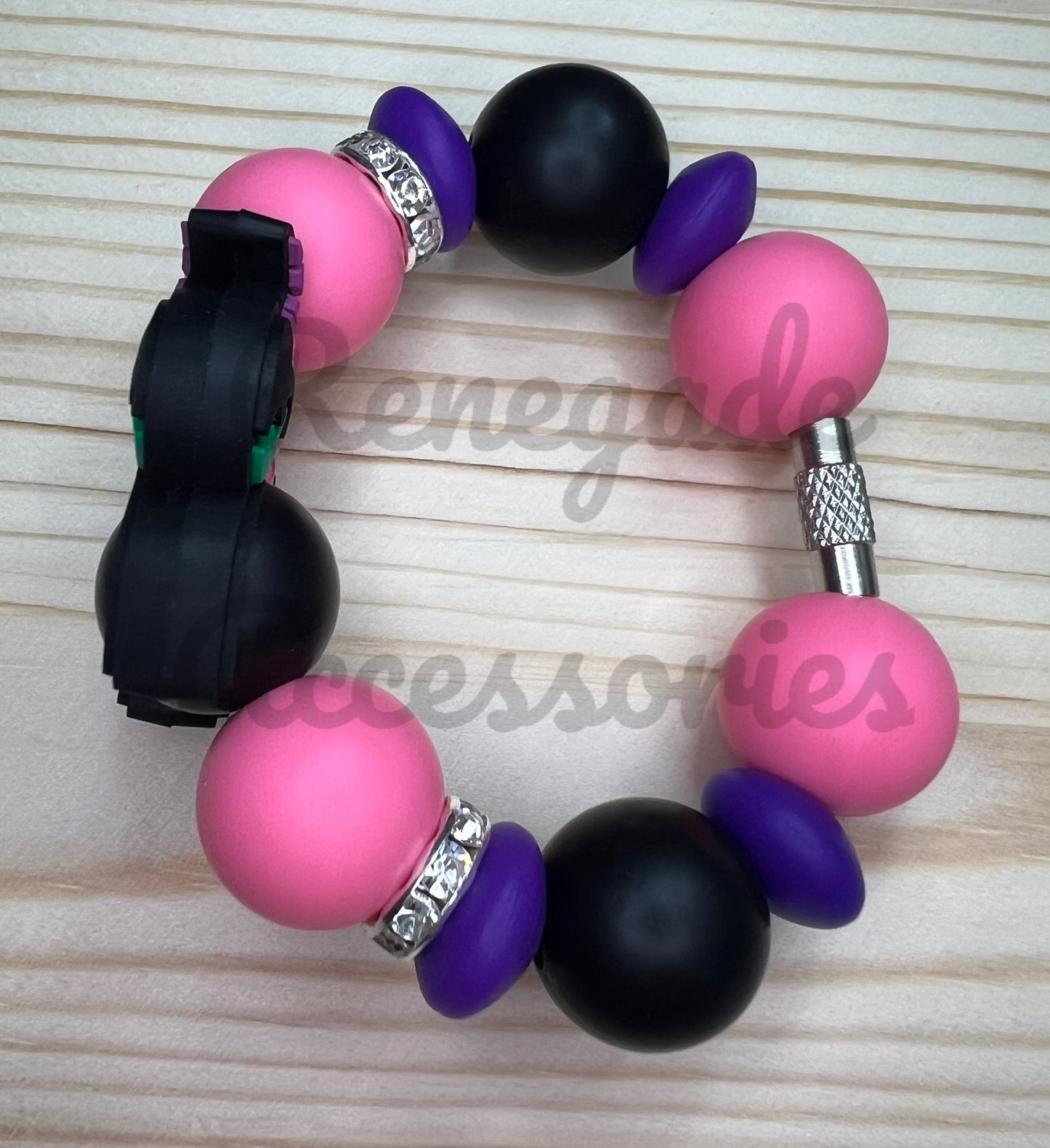 Silicone Charm - Villain Mouse Ears - Sleeping Princess