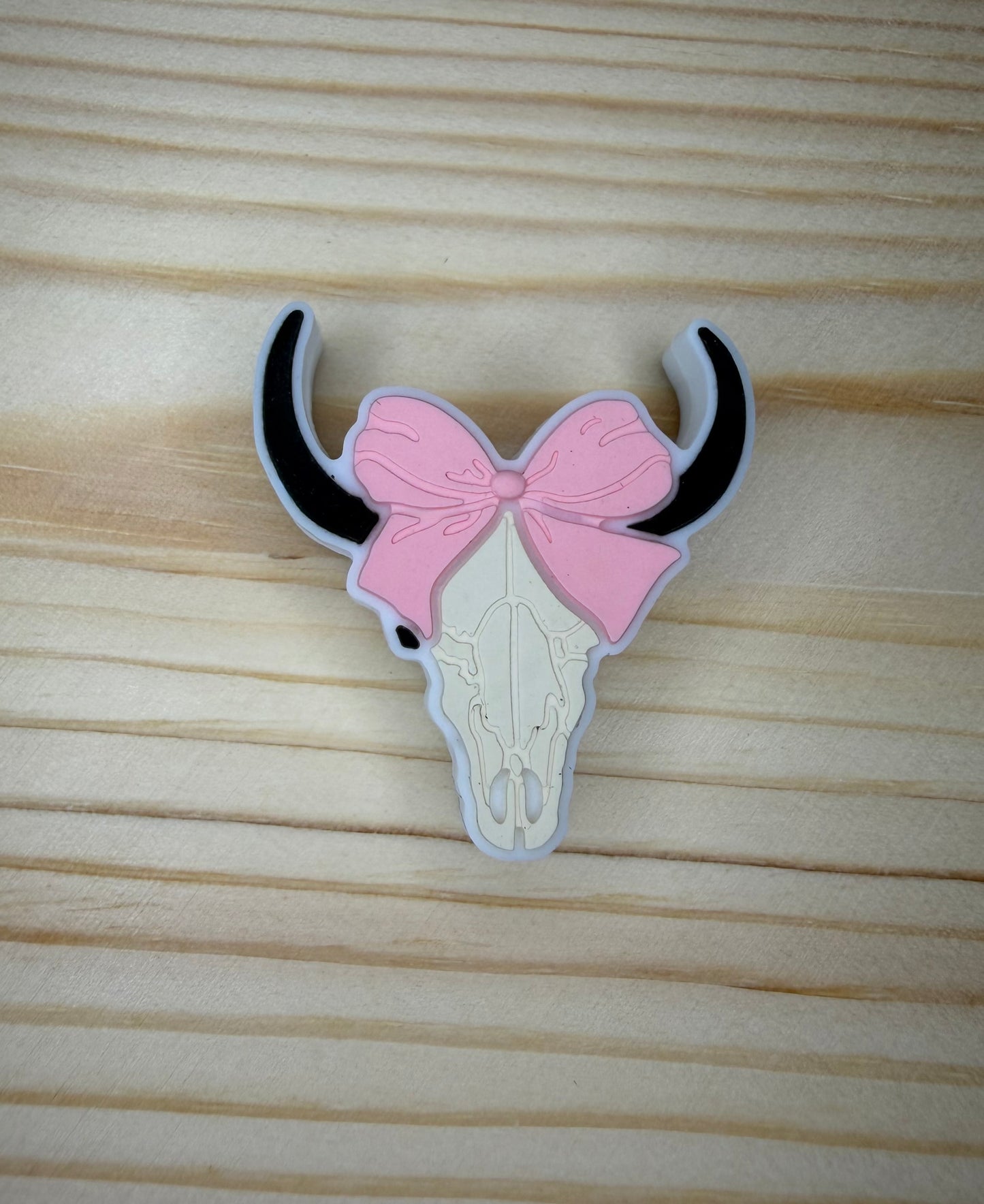 Focal Bead - Steer Skull Bow