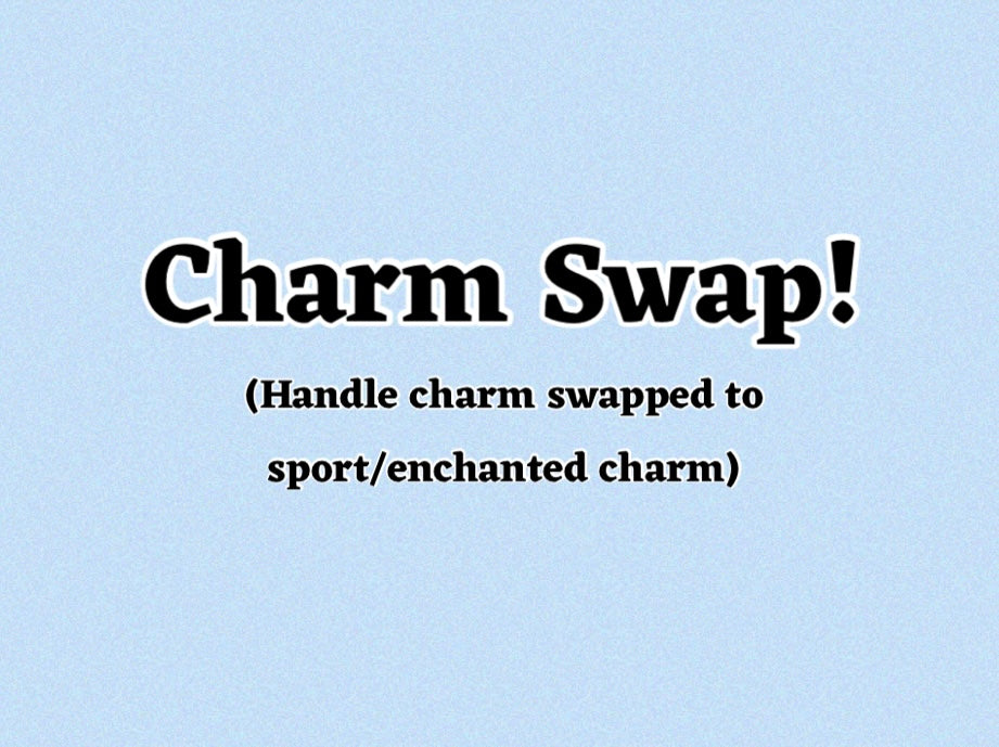 CHARM SWAP ADD-ON - 32 Oz Sport (Shorter Version) 🖤Read Description🖤