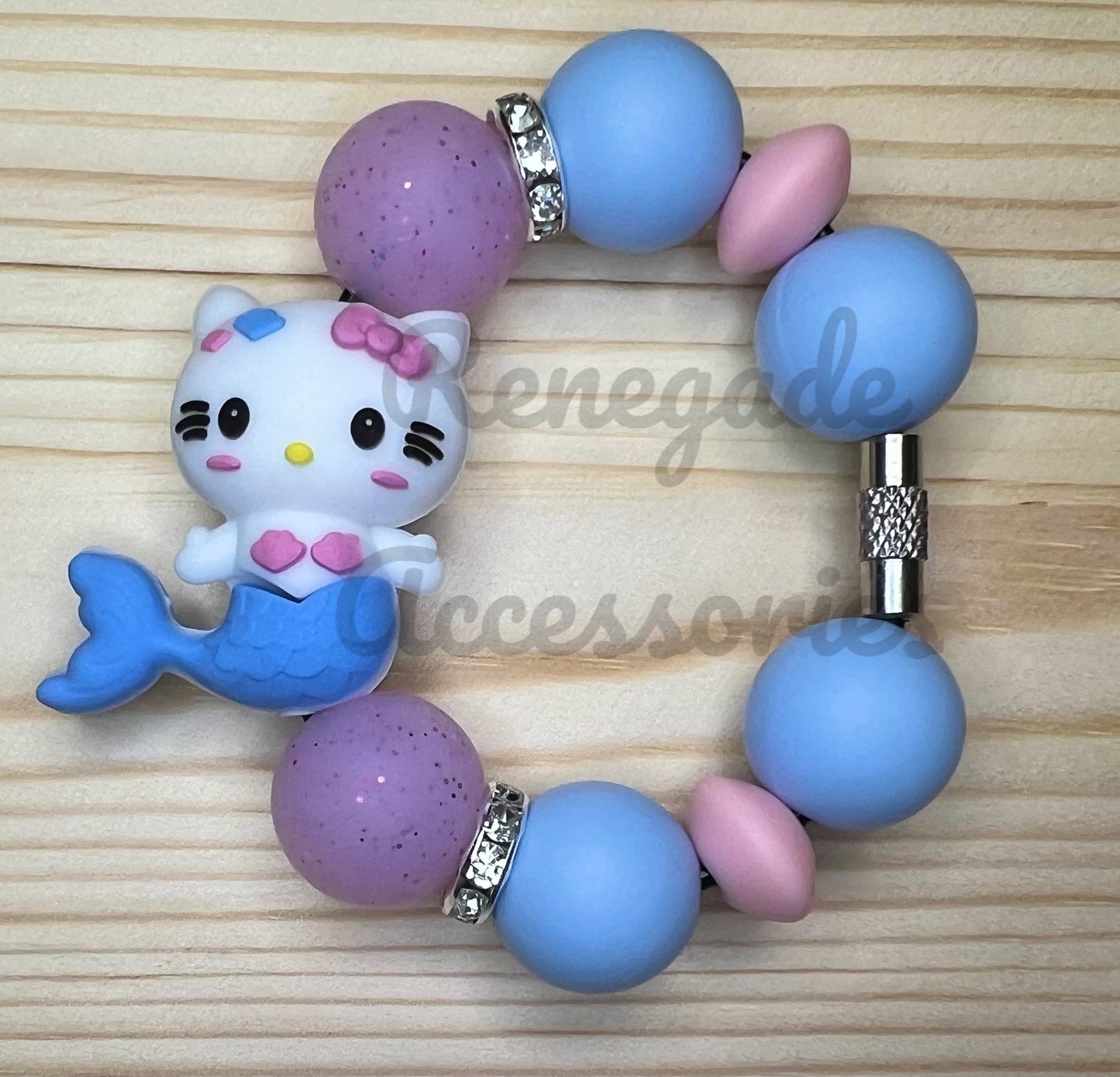 Silicone Charm - HK Mermaid