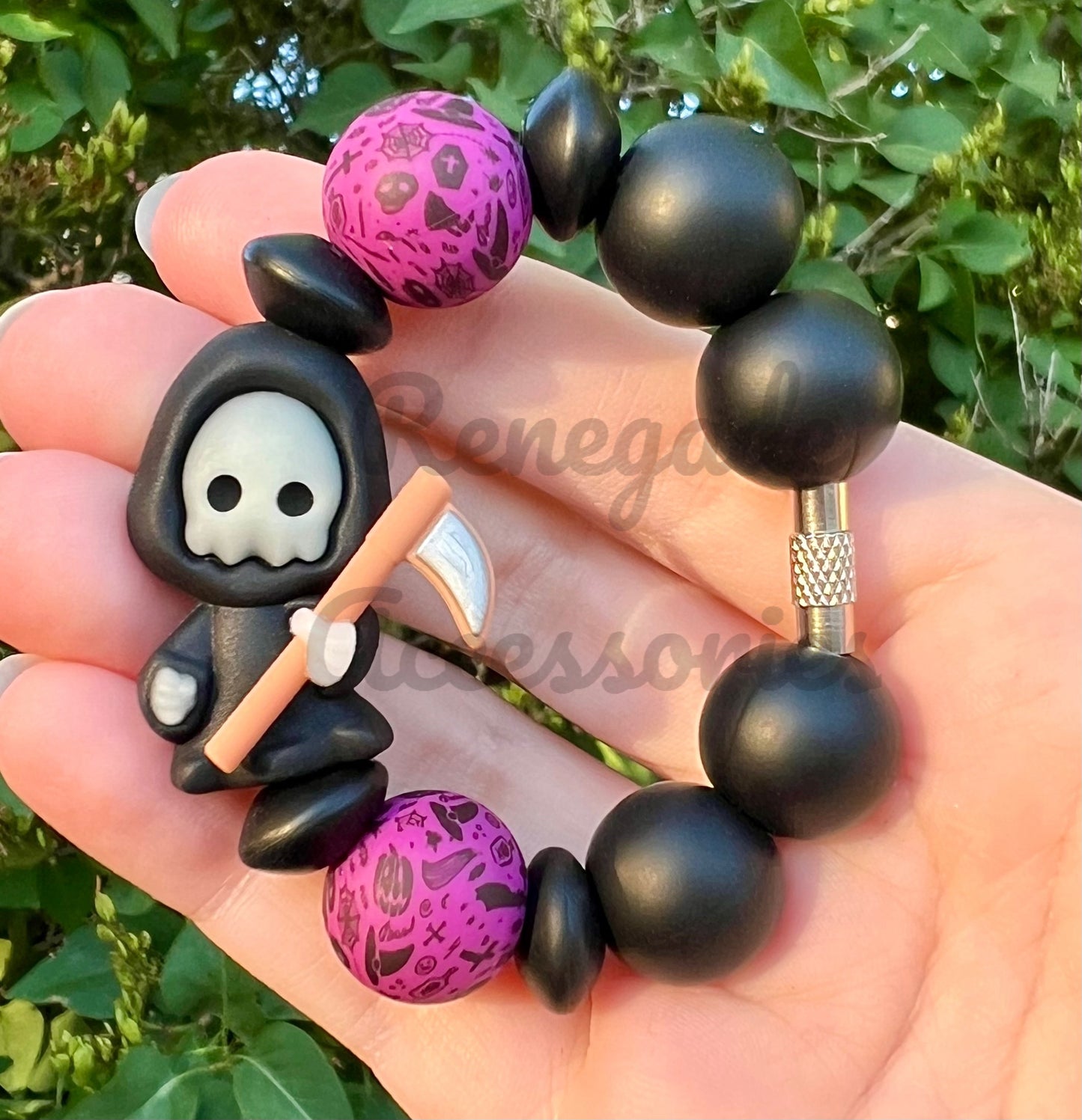 Silicone Charm - Grim Reaper
