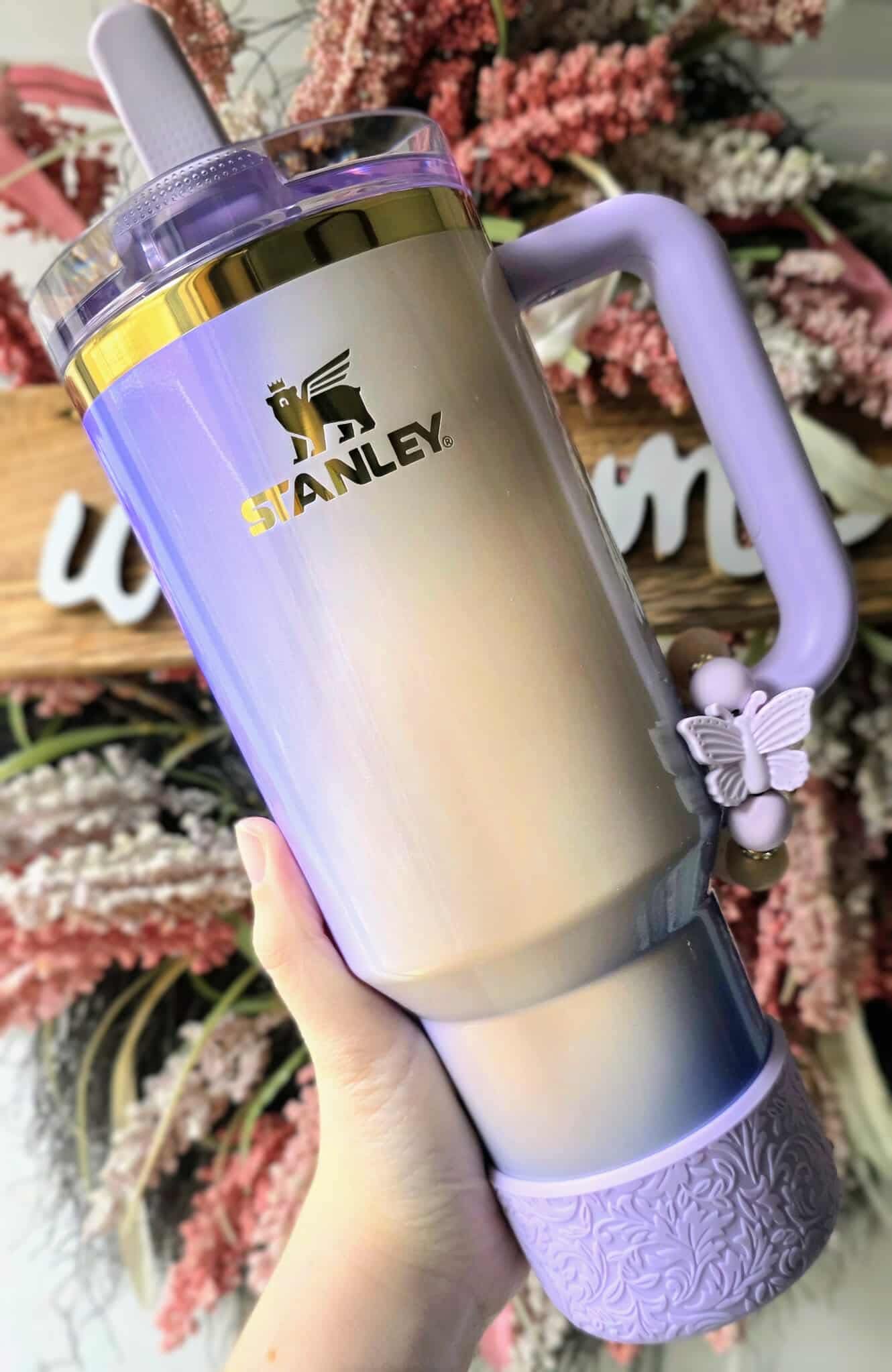 Silicone Charm - Glinda Butterfly - Wicked