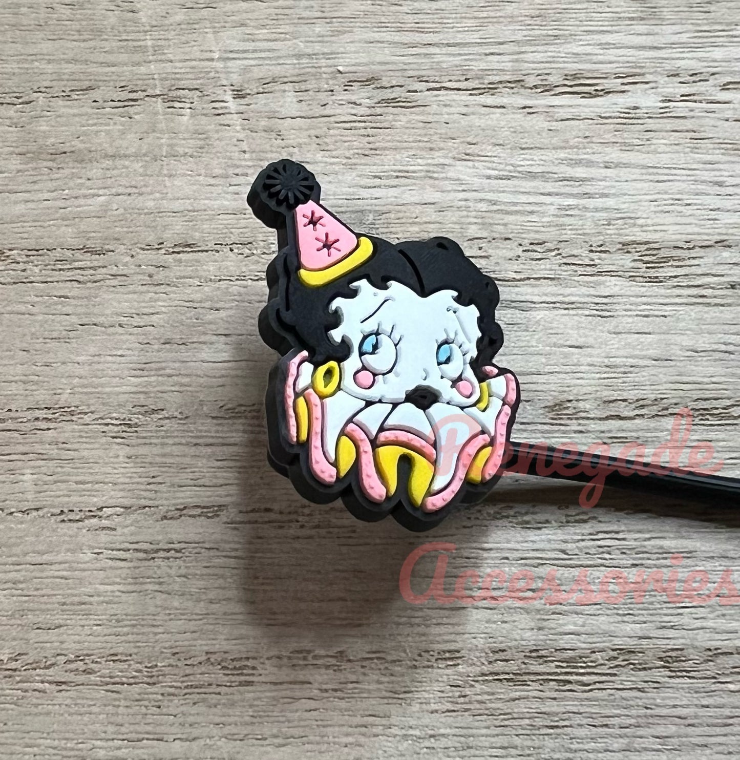 Straw Topper - Betty B Clown