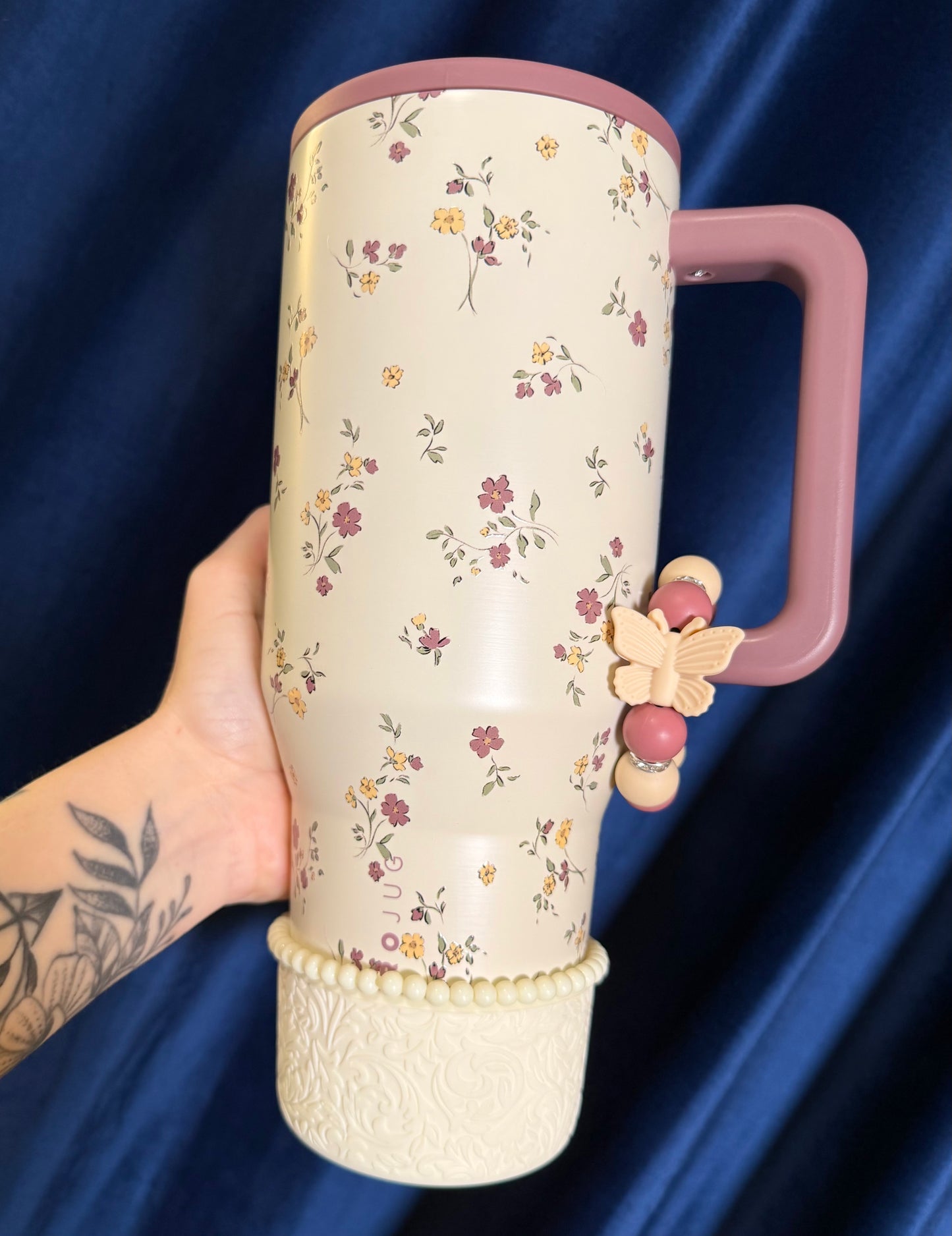 Bracelet Stack - Cream - Flora - HYDROJUG