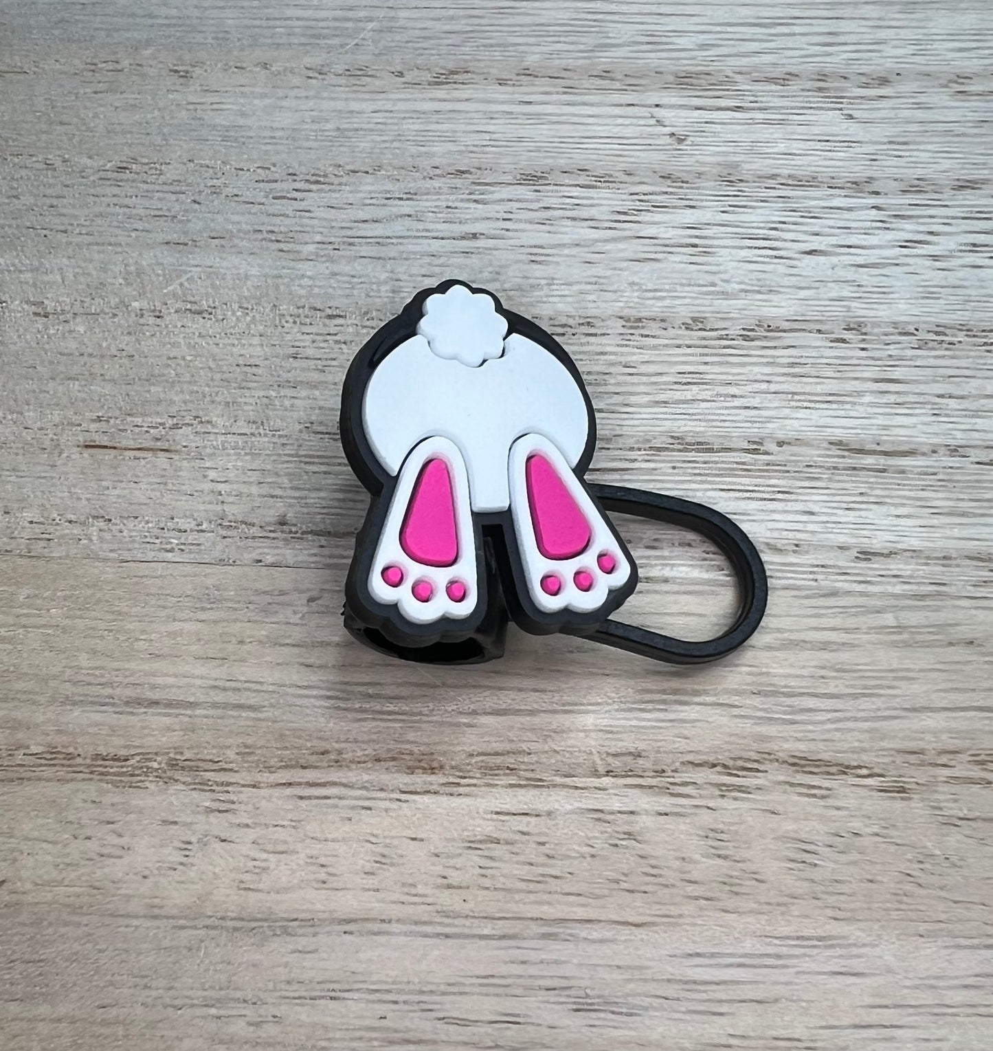 Straw Topper - Bunny Butt