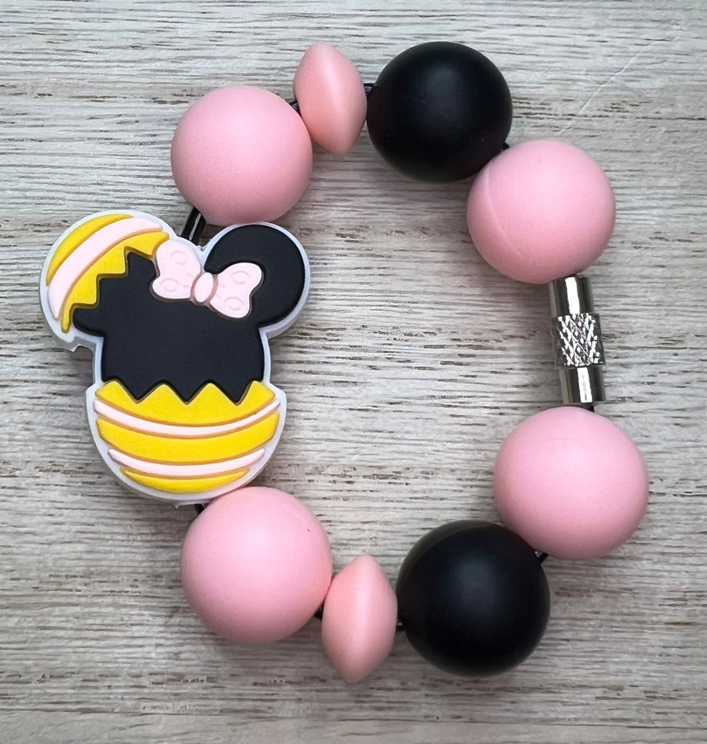 Silicone Charm - Mouse Ears Easter Egg