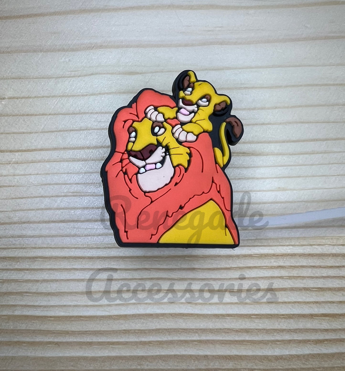 Straw Topper - Lion Character