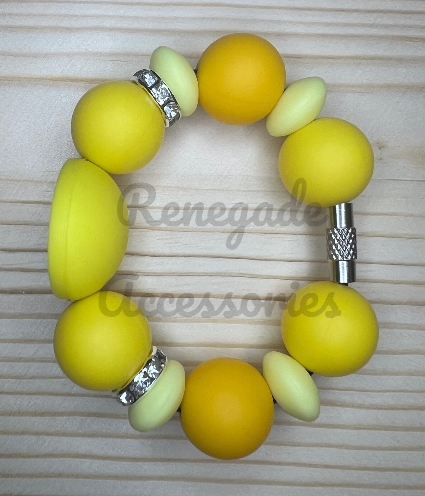 Silicone Charm - Lemon