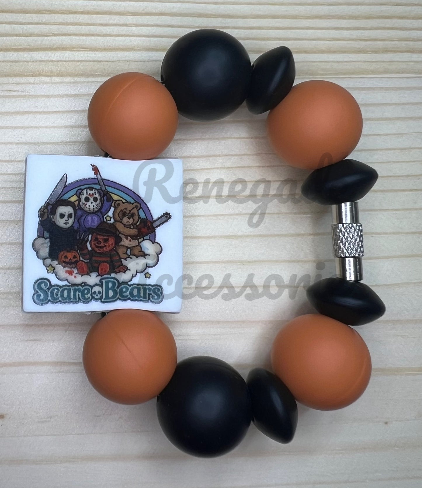 Silicone Charm - Scare Bears