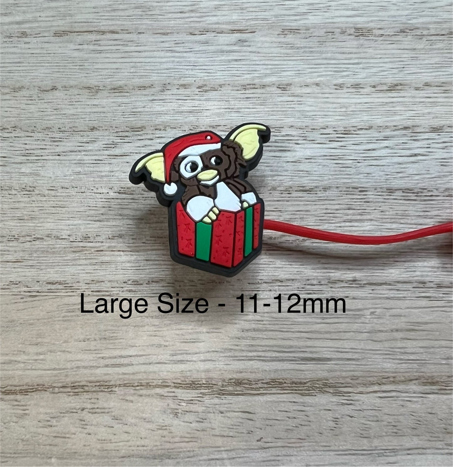 LARGE Straw Topper - Gremlin Character