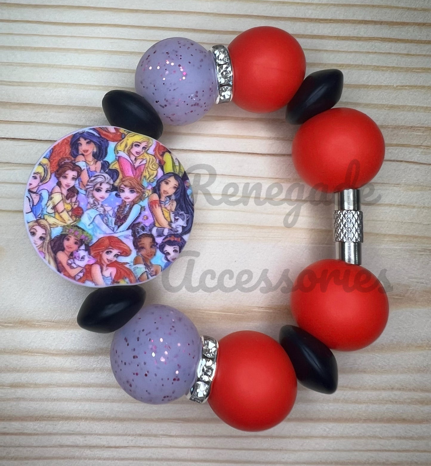 Silicone Charm - Princesses