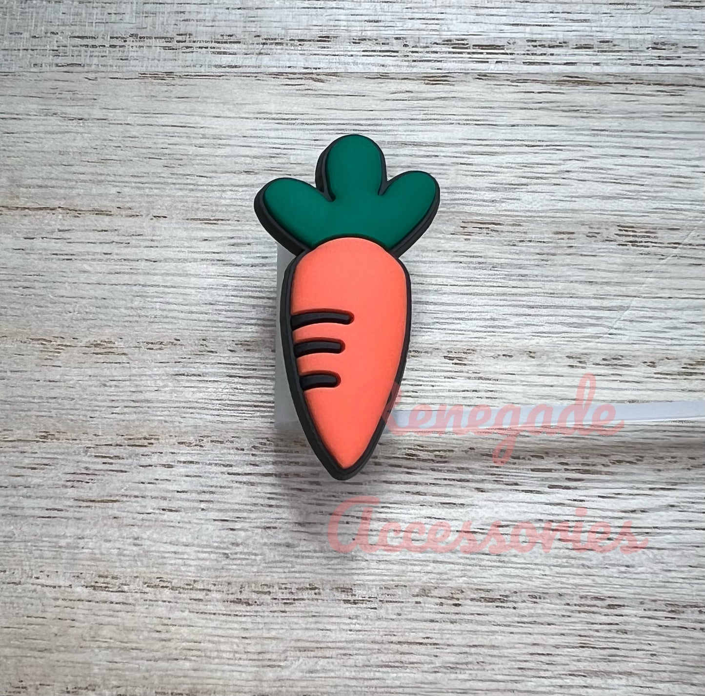 Straw Topper - Carrot