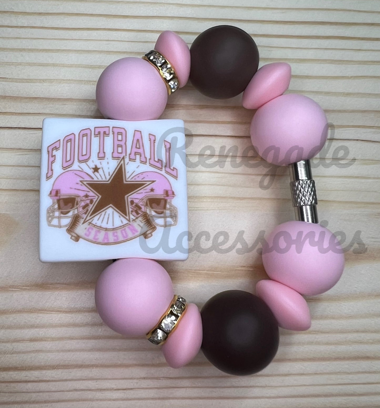 Silicone Charm - Football Season