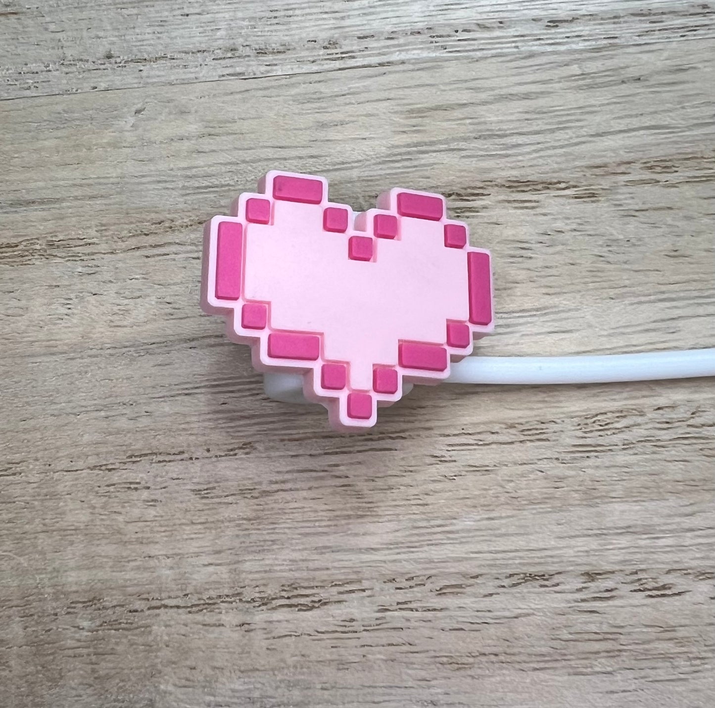 Straw Topper - Cartoon Heart