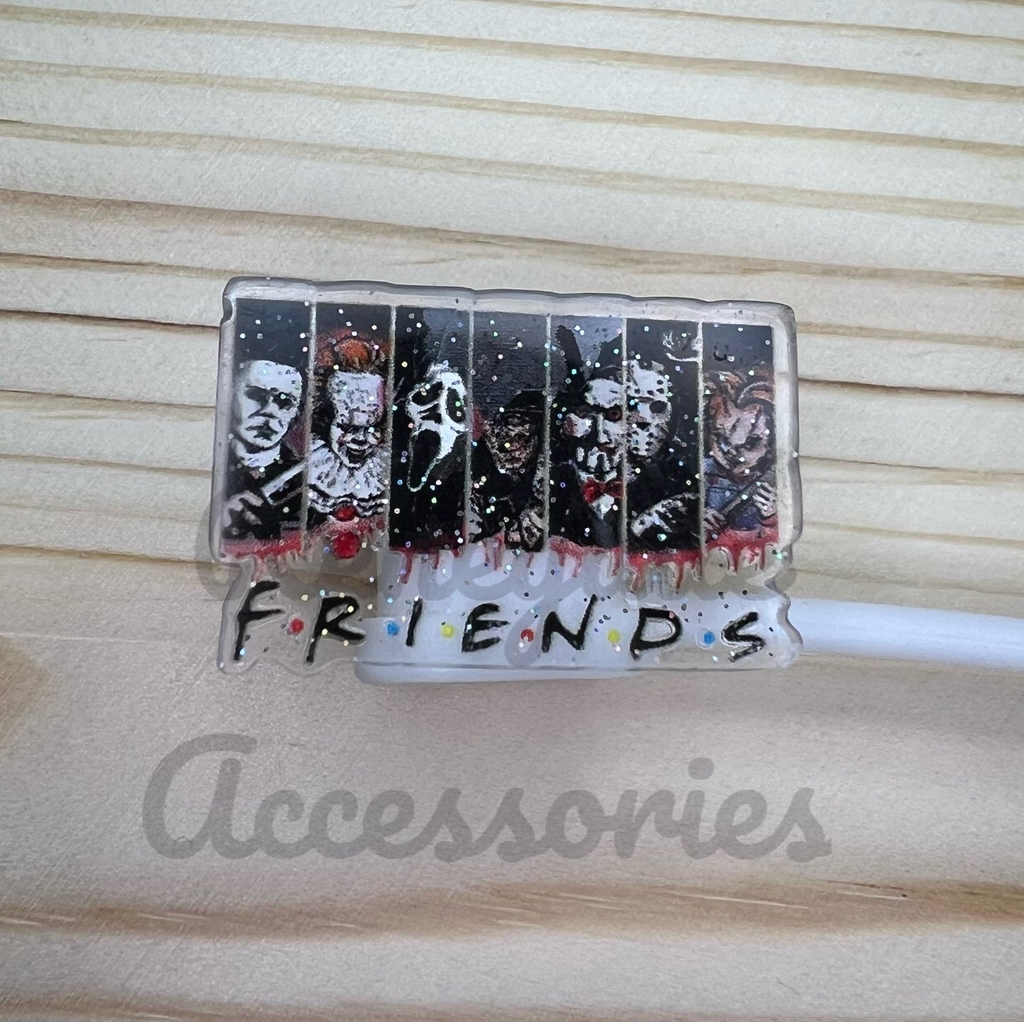 Straw Topper - Horror Friends