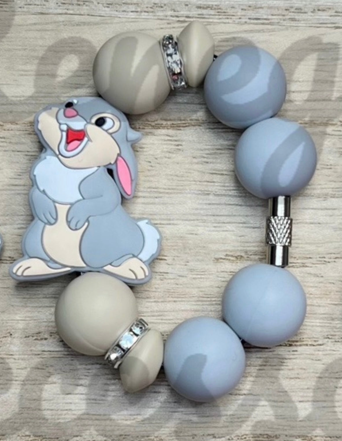 Silicone Charm - Rabbit Character