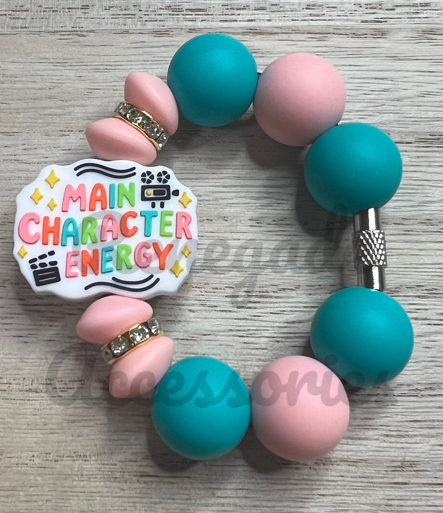Silicone Charm - Main Character Energy