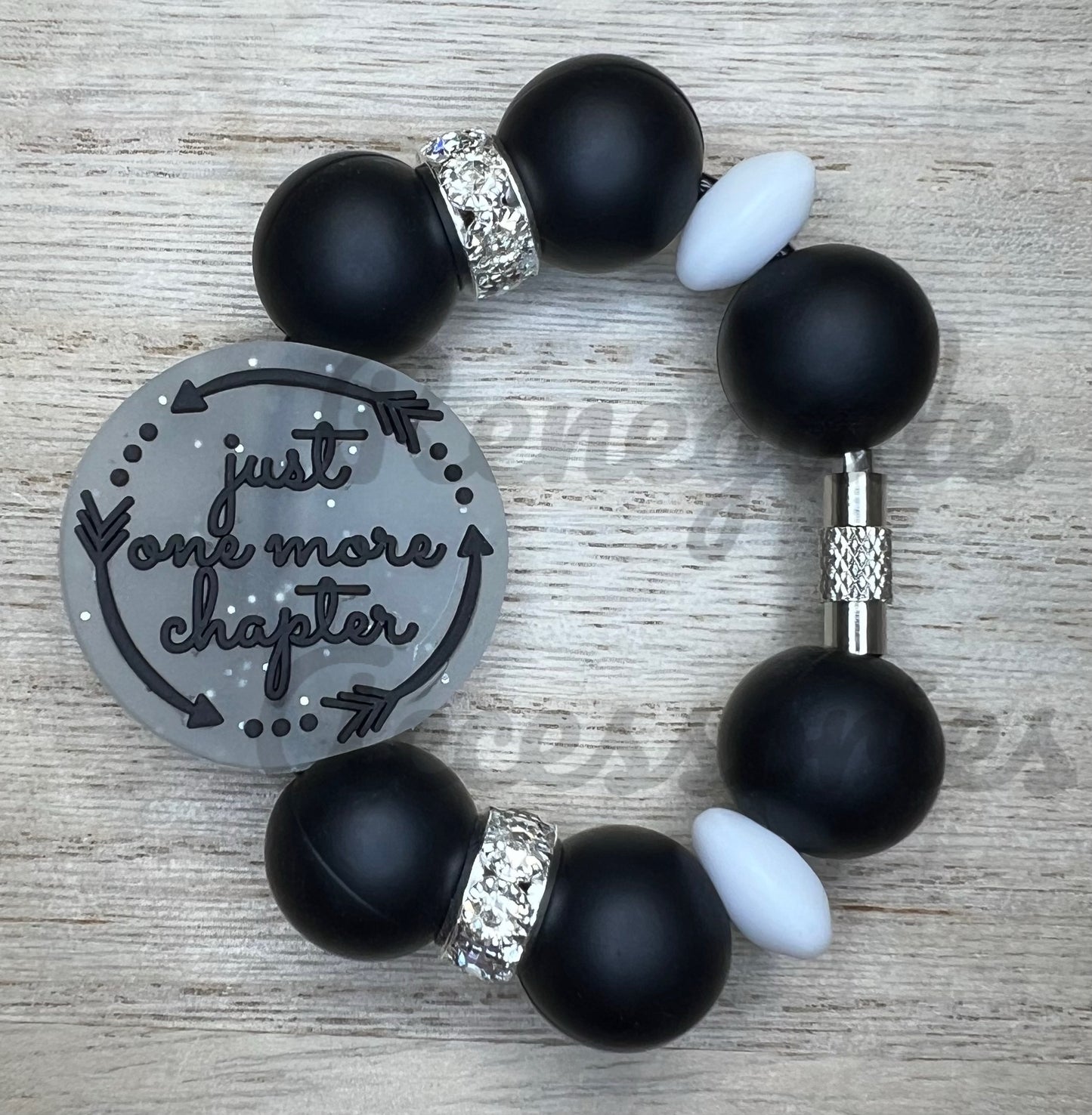 Silicone Charm - Just One More Chapter - Books