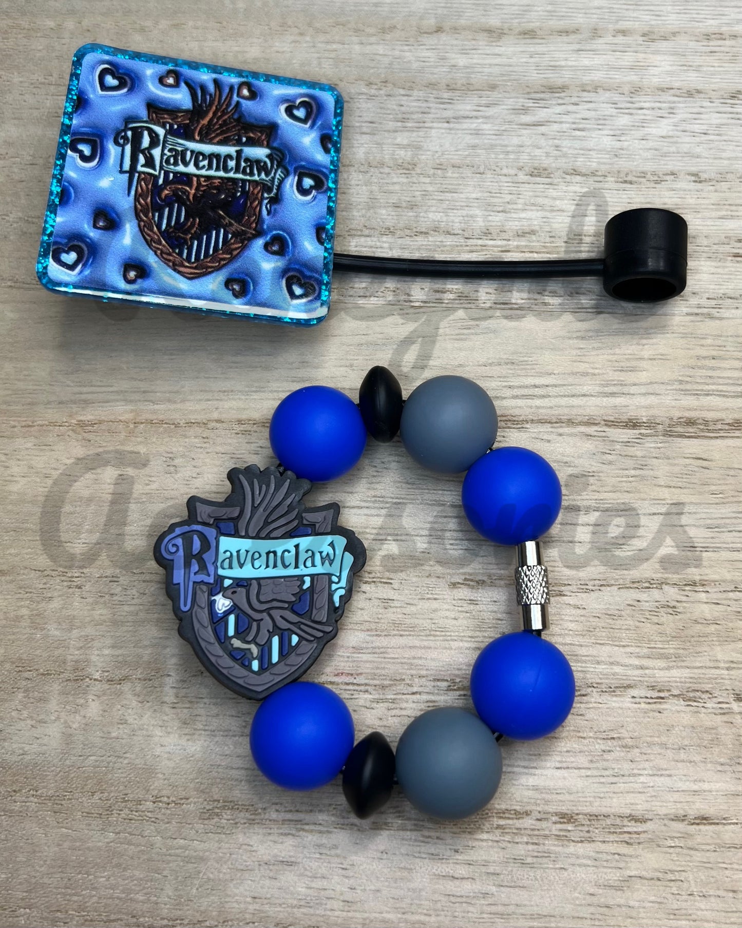 Silicone Charm & Topper SET - HP House Raven