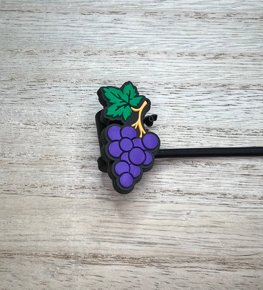 Straw Topper - Grapes