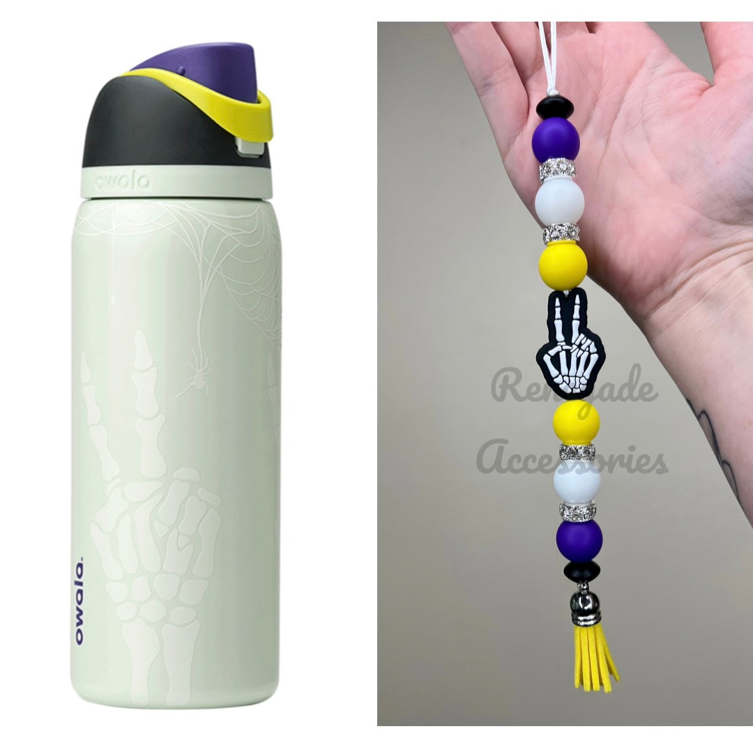 Silicone Charm - Enchanted Charms - Skeleton Hand - RIP