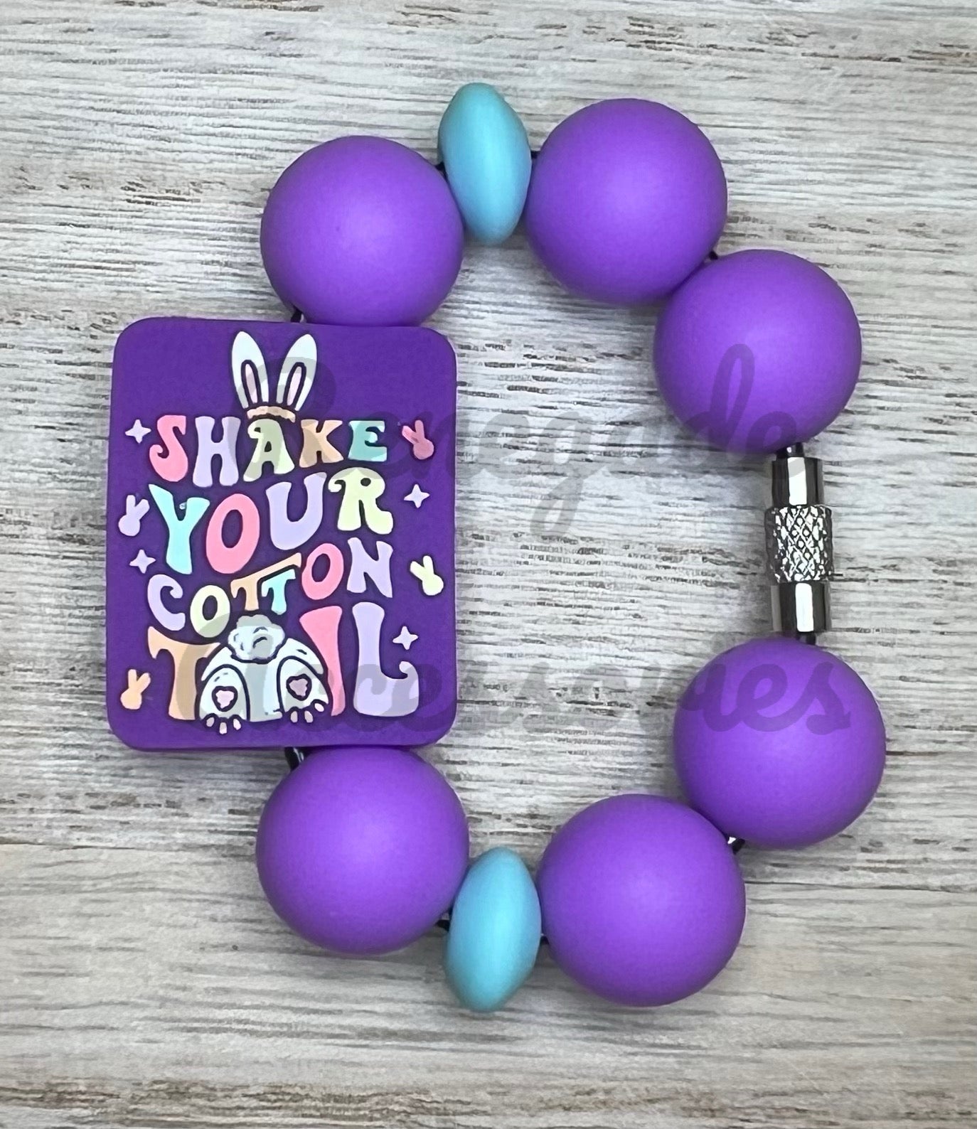 Silicone Charm - Shake Your Cotton Tail