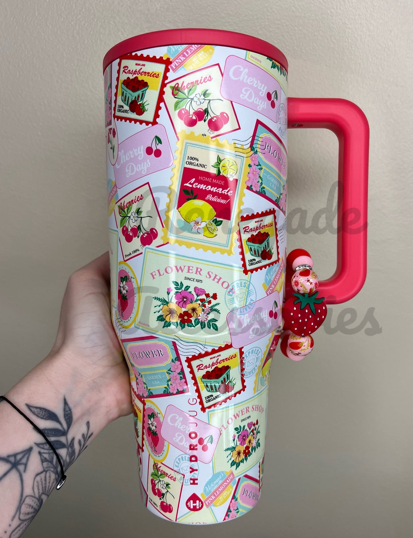 Silicone Charm - Strawberry - Farmers Market