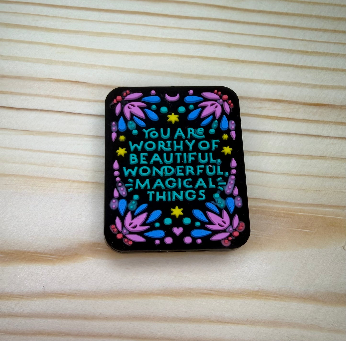 Focal Bead - You Are Worthy