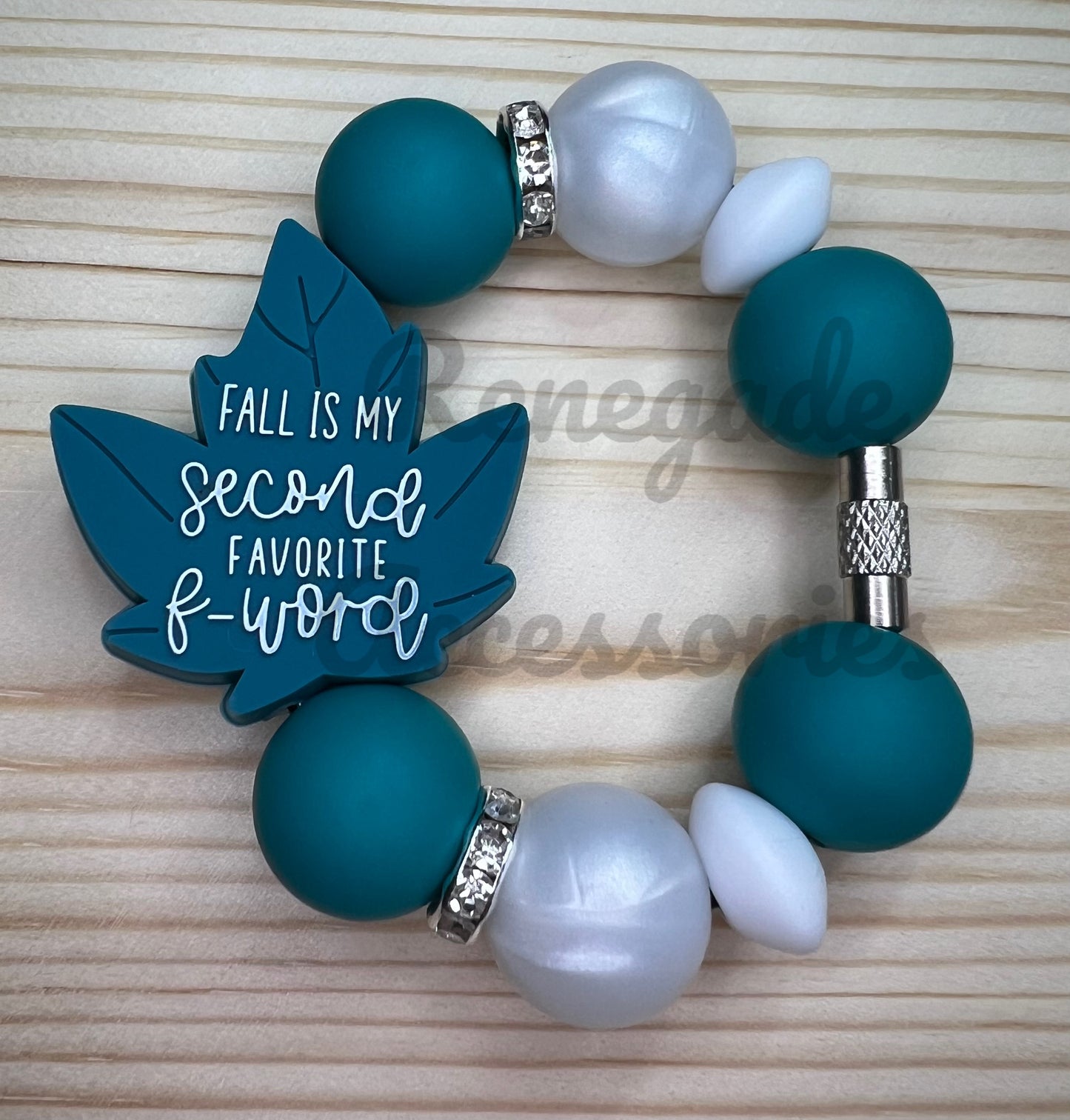 Silicone Charm - Fall Is My Second Favorite F Word