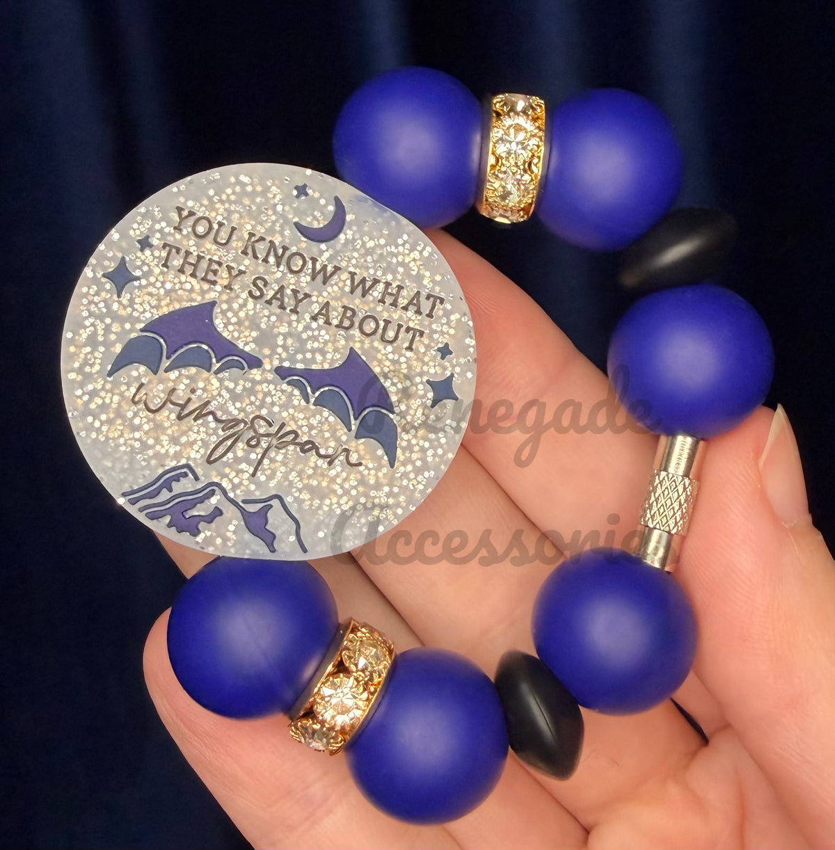 Silicone Charm - You Know What They Say About Wingspan ACOTAR