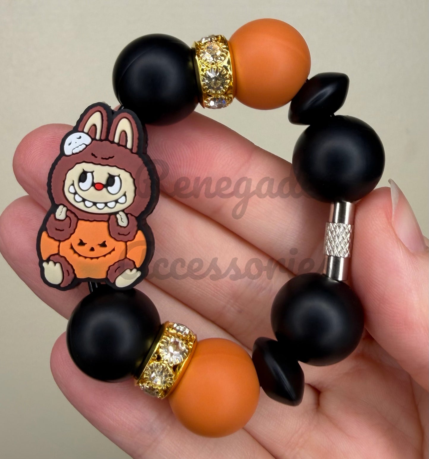 Silicone Charm - Bubu Pumpkin