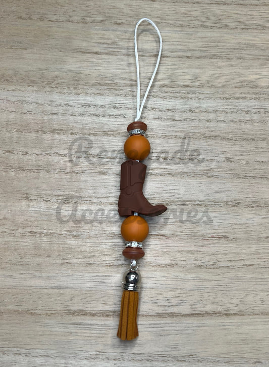 Silicone Charm - Enchanted Charms - Cowgirl/Cowboy Boot - Hoedown Showdown/Not My First Rodeo