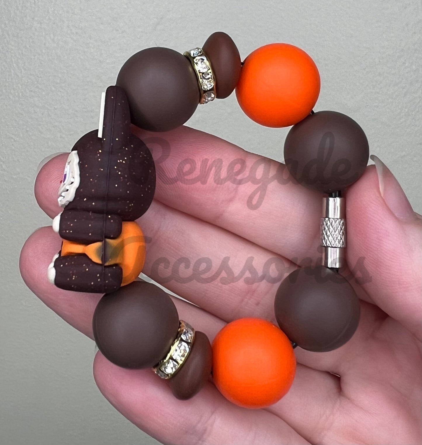 Silicone Charm - Bubu Pumpkin