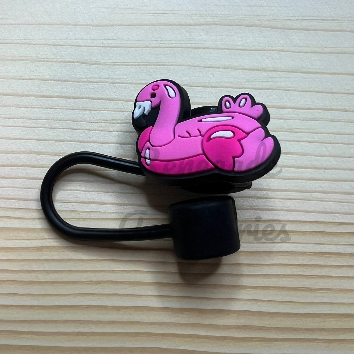 Straw Topper - Flamingo Floatie