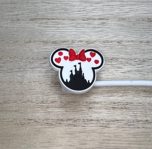 Straw Topper - Mouse Ears Castle