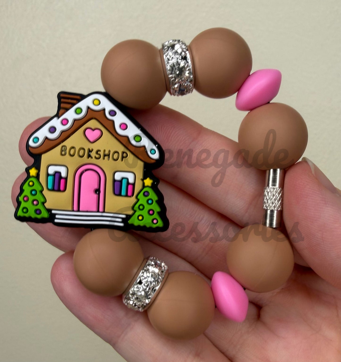 Silicone Charm - Bookshop