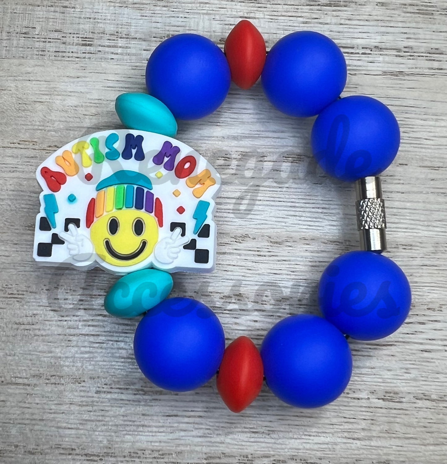 Silicone Charm - Autism Mom - Awareness