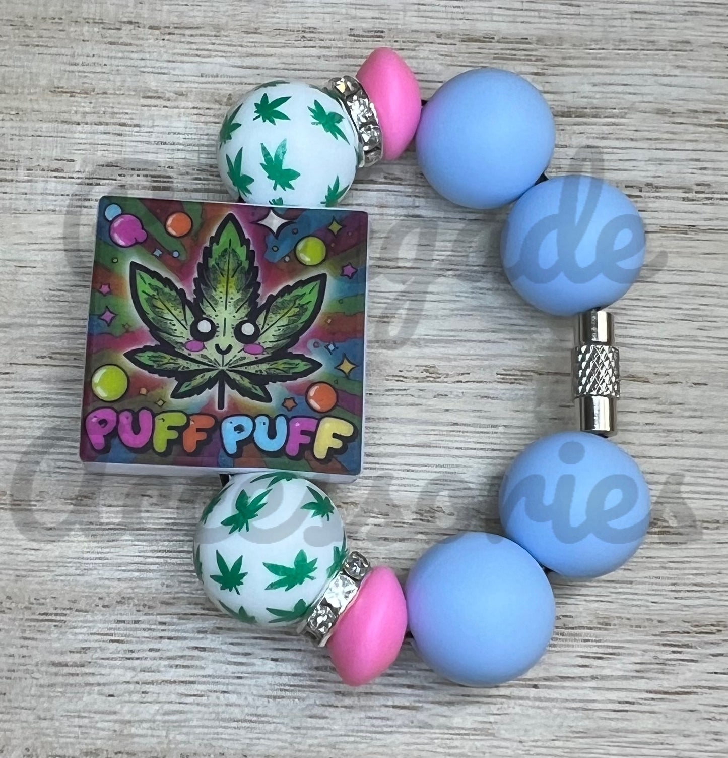 Silicone Charm - Puff Puff - 420