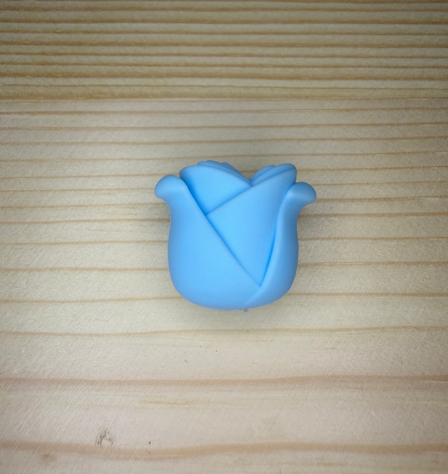 Focal Bead - Blue Tulip