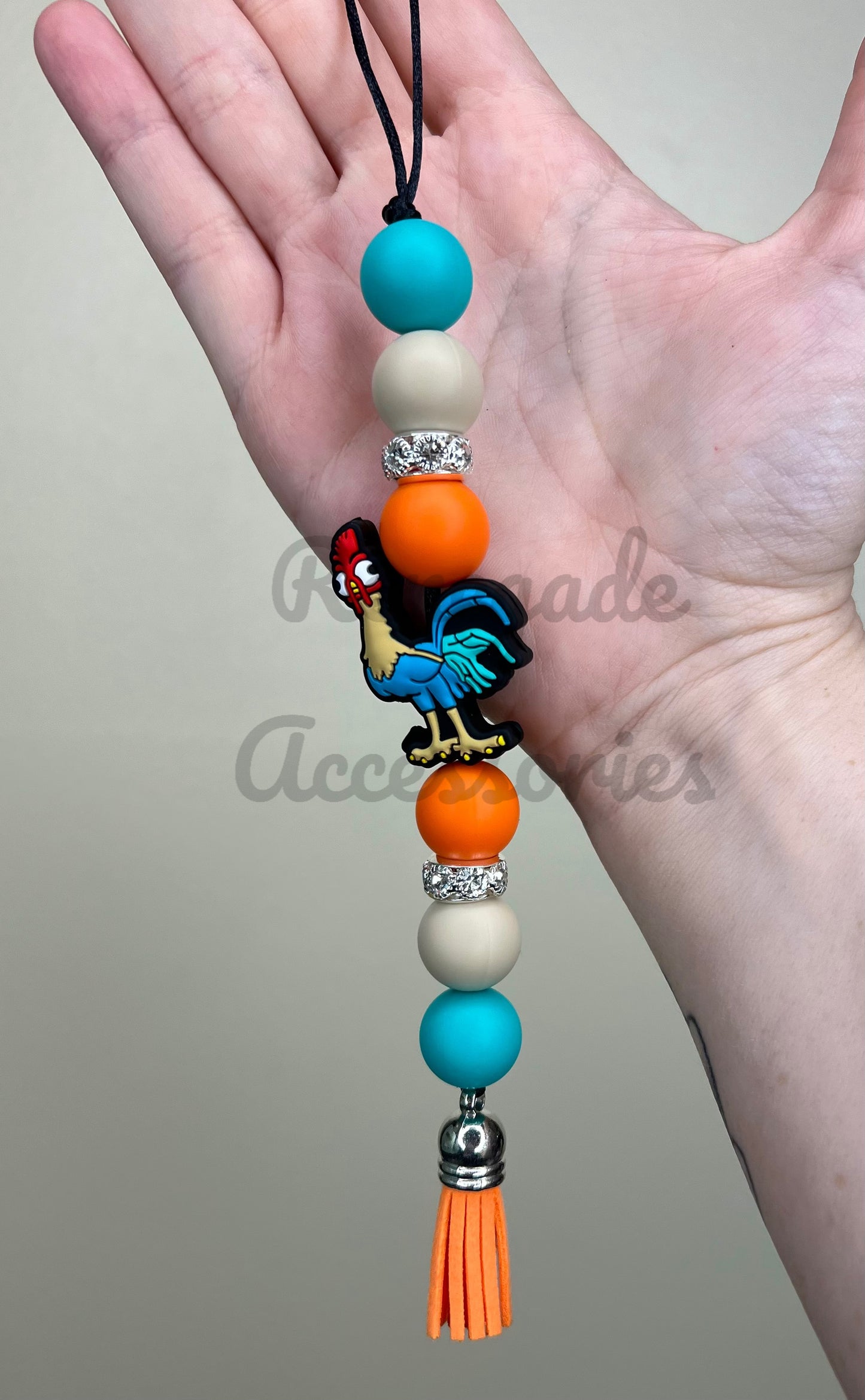 Silicone Charm - Enchanted Charms - Island Character Chicken